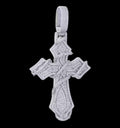 barbed wires wrapped cross