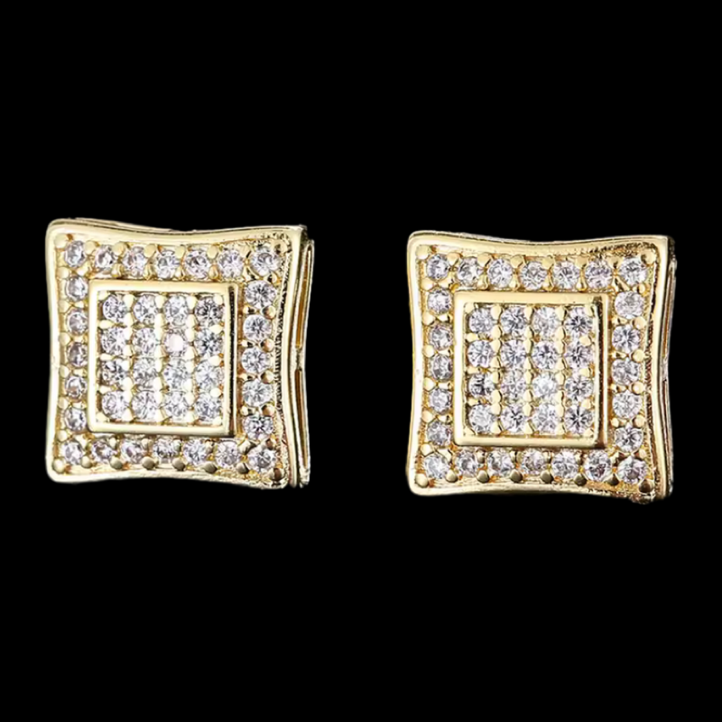 Gold star Earrings