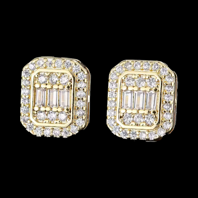 Gold Imperial Stud earrings