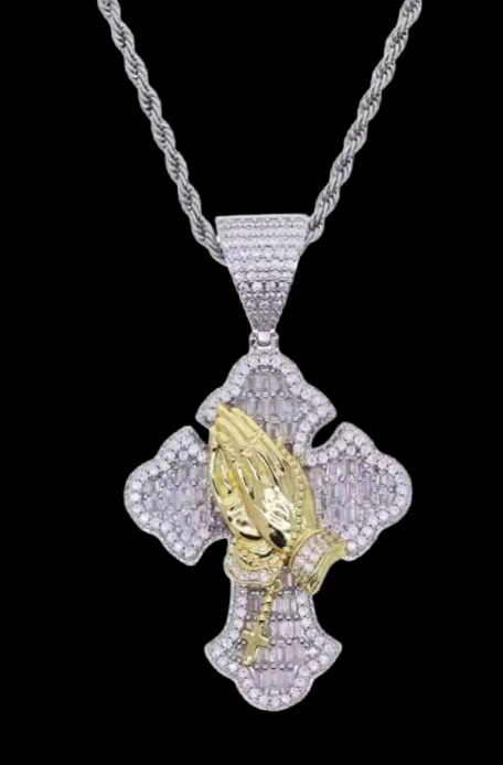 Praying hand (rope chain)